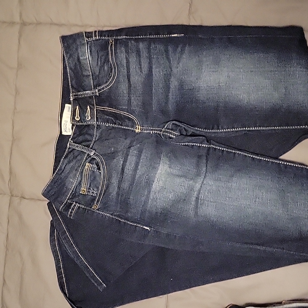 Skinny boot cut jeans